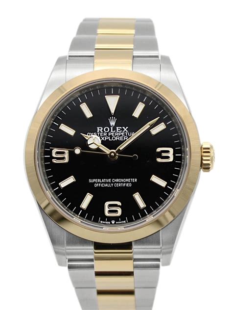 explorer rolex price|Rolex explorer two tone price.